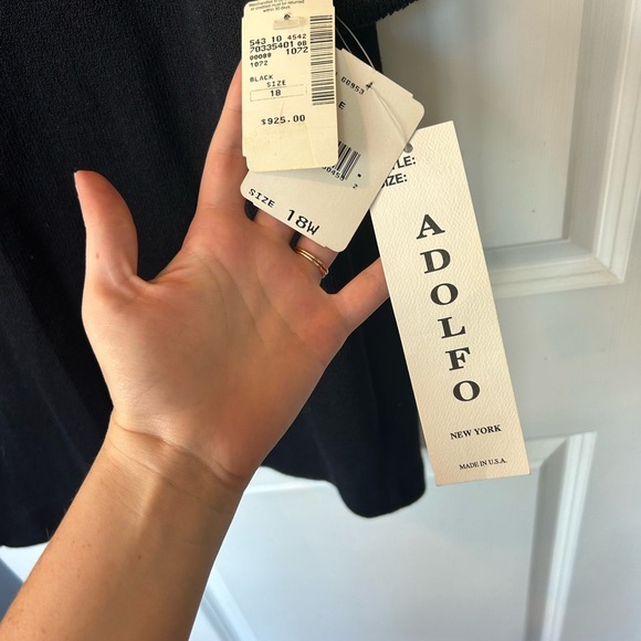 Rare Vintage NWT Adolfo at Saks Fifth Avenue Sweater Dress. - Picture 4 of 6